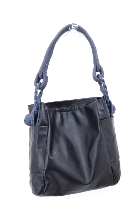 ISSEY MIYAKE（イッセイミヤケ） RENJAKU BAG レザーラージショルダーバッグ レディース バッグ