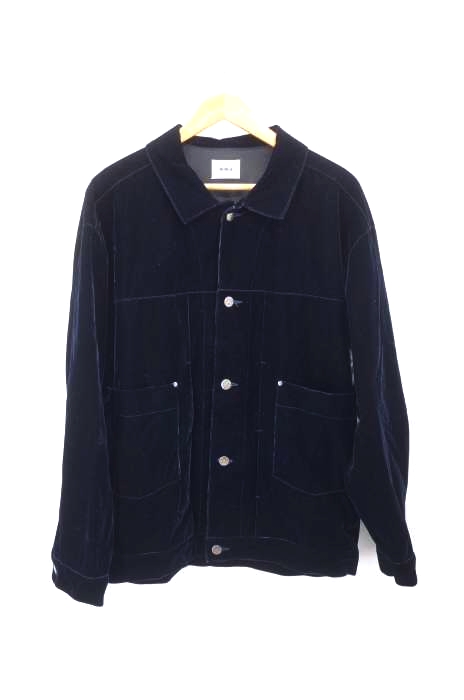 WWG WHOS WHO gallery(フーズフーギャラリー) オーバーサイズベロアジャケット メンズ アウター
