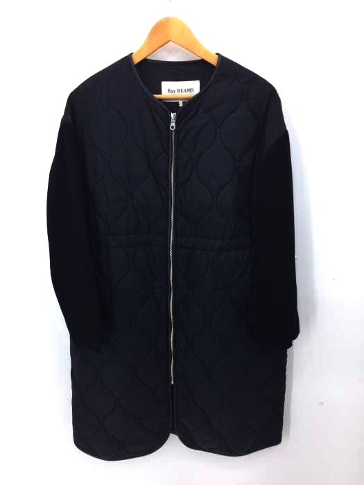 Ray BEAMS（レイビームス） 21SS 袖キリカエ キルティング コート レディース アウター