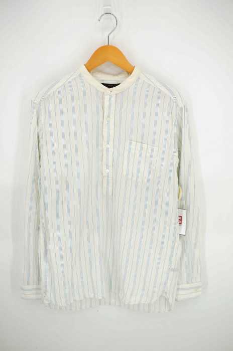 RRL RALPH LAUREN （ダブルアールエル ラルフローレン） バンドカラープルオーバーシャツ メンズ トップス