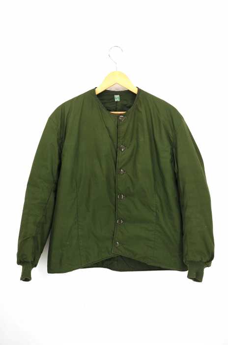 USED古着  （ユーズドフルギ） スウェーデン軍 ライナー ジャケット メンズ アウター