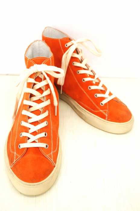 nonnative（ノンネイティブ） 汚し加工スウェードスニーカー DWELLER TRAINER HI メンズ シューズ
