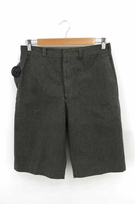 GOOD DESIGN SHOP COMME des GARCONS（グッドデザインショップコムデギャルソン） AD2015 15SS USA製 製品染め加工 ロゴプリントショートパンツ メンズ パンツ