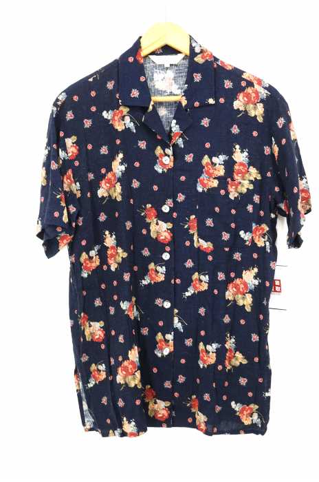 BURBERRYS（バーバリーズ） 花柄リネン開襟シャツ レディース トップス