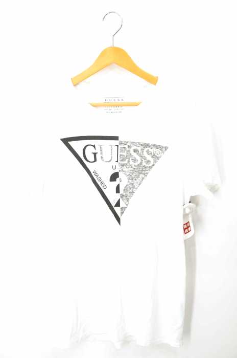 GUESS（ゲス） プリント クルーネックTEE メンズ トップス