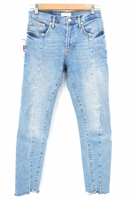 ZARA WOMAN （ザラ ウーマン） ダメージ加工デニムパンツ レディース パンツ
