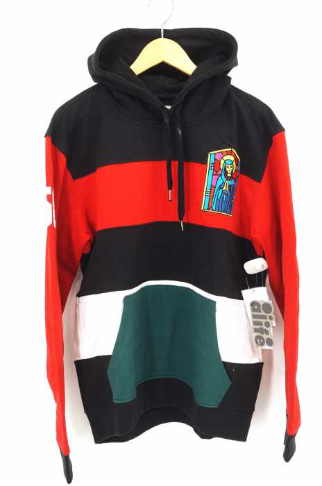 ALIFE（エーライフ） STAINED GLASS PULLOVER HOODY メンズ トップス