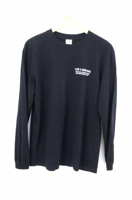 USED古着(ユーズドフルギ) バックプリントコットン L/S Tシャツ メンズ トップス
