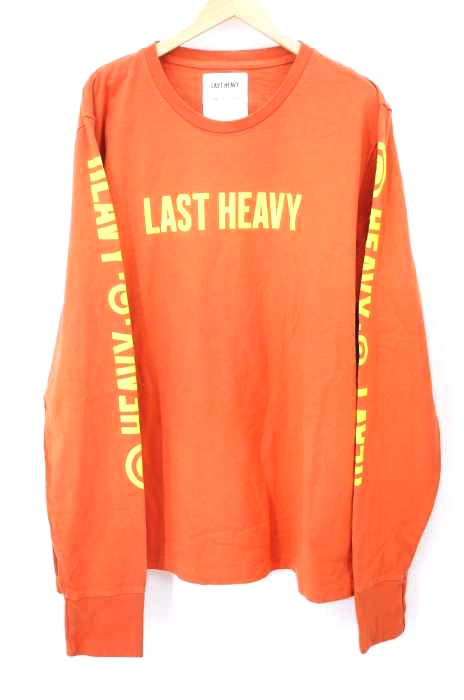 LAST HEAVY（ラストヘビー） 袖ロゴプリントロングスリーブシャツ メンズ トップス