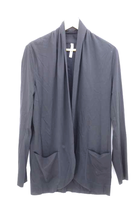 ATTACHMENT(アタッチメント) High gauge smooth silket stall cardigan Black メンズ トップス