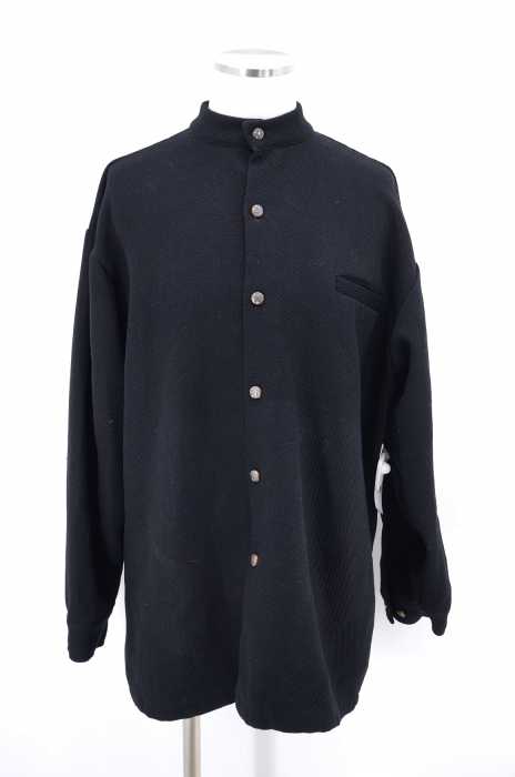 FRUSF （） バンドカラーロング メンズ トップス