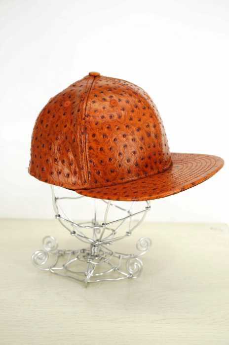 NEW ERA × JEREMY SCOTT （ニューエラ × ジェレミースコット） 6パネルレザーキャップ メンズ 帽子