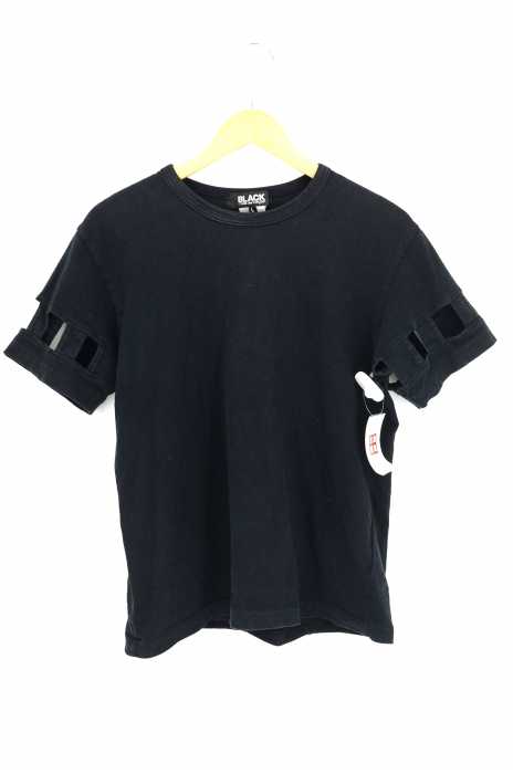 BLACK COMME des GARCONS (ブラックコムデギャルソン) クルーネックtシャツ レディース トップス