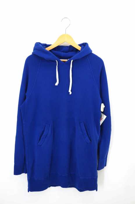 nonnative(ノンネイティブ) DWELLER HOODED PULLOVER LOOSE-FIT COTTON SWEAT OVERDYED メンズ トップス