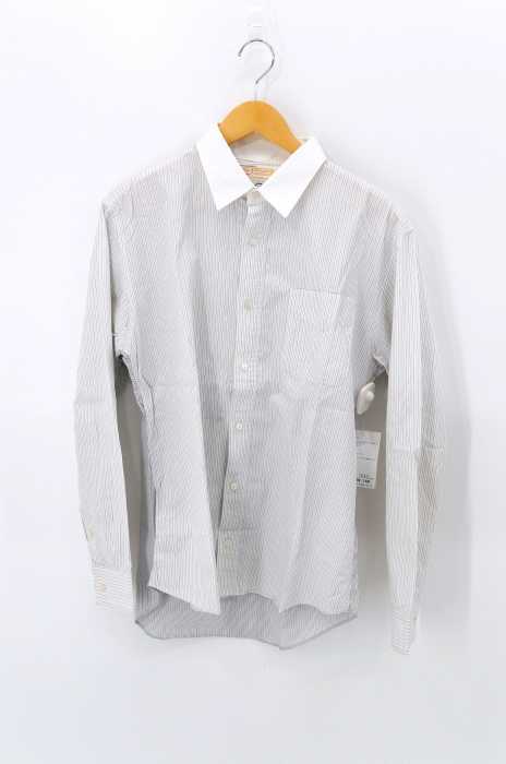 VISVIM(ビズビム) WEST INDIAN SEA ISLAND COTTON ストライプボタンダウンシャツ メンズ トップス