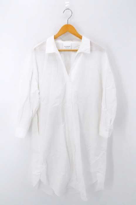 Ray BEAMS (レイビームス) 18AW スキッパーコクーンシャツワンピース レディース ワンピース