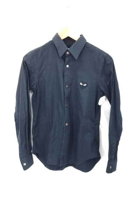 PLAY COMME des GARCONS (プレイコムデギャルソン) AD2007 ハートワッペン ボタンシャツ レディース トップス