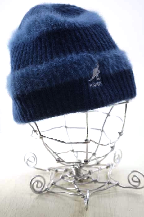 KANGOL（カンゴール） アンゴラ ボーダーニットキャップ メンズ 帽子
