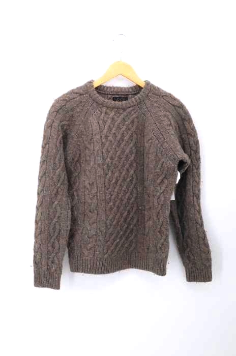BEAMS JAPAN（ビームスジャパン） ケーブルニット メンズ トップス