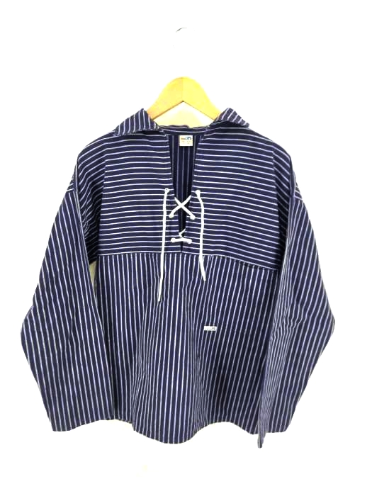 MODS（フルギ） レースアップ フィッシャーマン シャツ メンズ トップス