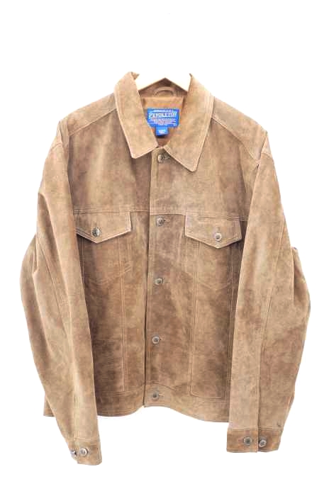 PENDLETON(ペンドルトン) ネイティブ切替スウェードジャケット メンズ アウター