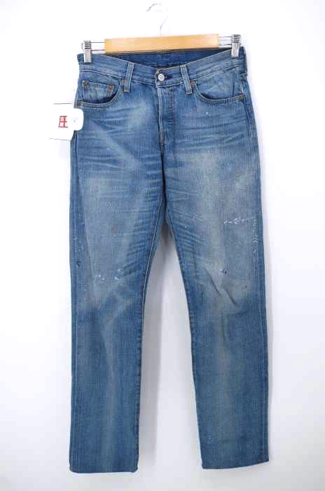 Levi‘s（リーバイス） USED加工 ボタンフライデニム レディース パンツ