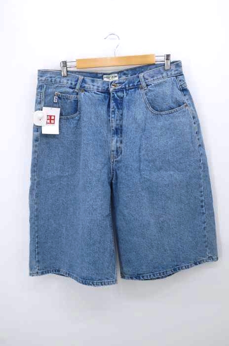 GUESS JEANS（ゲスジーンズ） 90S USA製 ワイドデニムショーツ メンズ パンツ