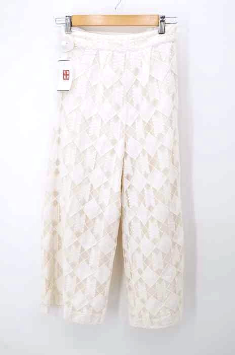 w closet（ダブルクローゼット） 総レースワイドパンツ レディース パンツ