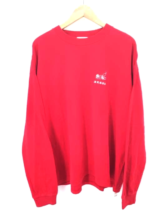 CLUB SAKENOMITAI（クラブサケノミタイ） ロゴプリント L/Sカットソー メンズ トップス