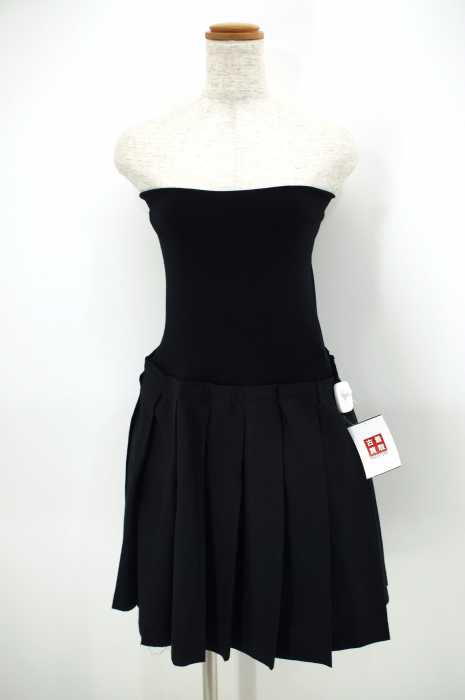 JUNYA WATANABE COMME des GARCONS (ジュンヤワタナベコムデギャルソン) AD2008 ベアトップワンピーススカート レディース ワンピース