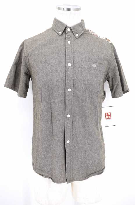 STUSSY （ステューシー） 切替ボタンシャツ メンズ トップス