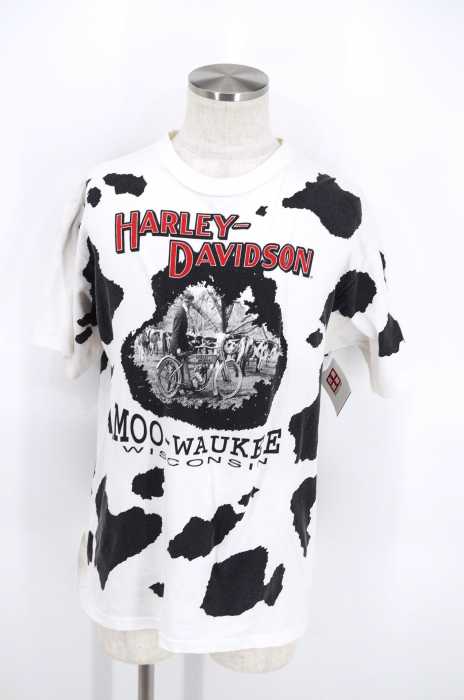 HARLEY DAVIDSON （ハーレーダヴィットソン） フォトプリント加工Tシャツ メンズ トップス