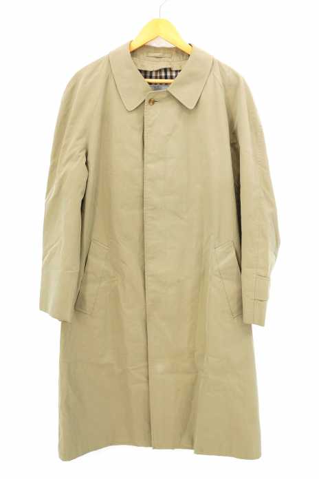 AQUASCUTUM （アクアスキュータム） コットン ステンカラーコート メンズ アウター