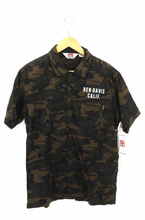 BEN DAVIS （ベンデイビス） カモ柄シャツ ミリタリー メンズ トップス