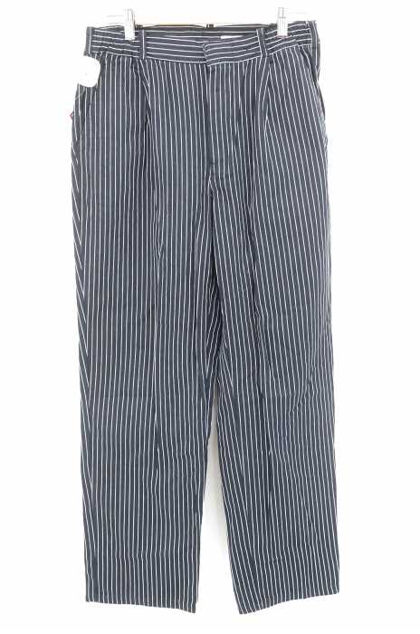 USED古着 (ユーズドフルギ) ストライプ タック入 コックパンツ メンズ パンツ