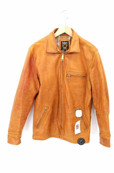 Schott （ショット） カウレザージップアップブルゾン メンズ アウター