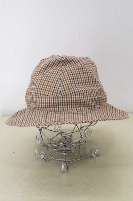 DE BONNE FACTURE(デ ボン ファクチャー) ITALIAN CLOTH SCOTTISH CHECK BOB HAT メンズ 帽子
