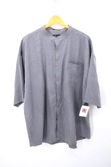 USED古着(ユーズドフルギ) Damante ノーカラーシャツ メンズ トップス