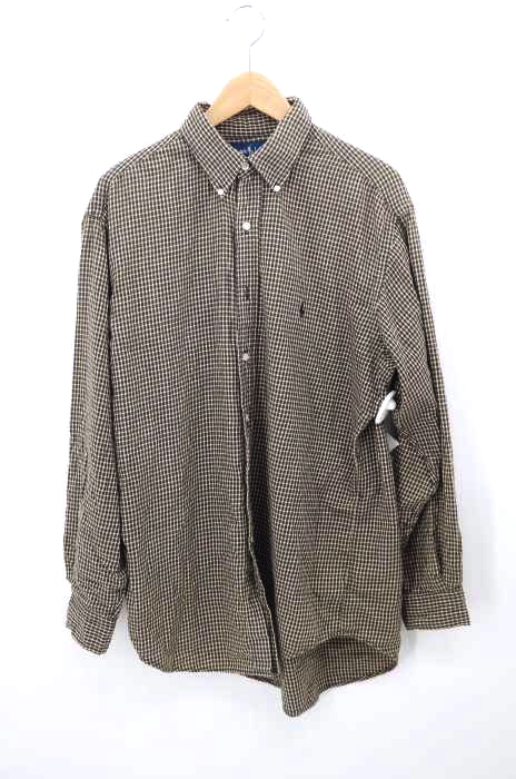 POLO RALPH LAUREN（ポロラルフローレン） チェック柄ボダンダウンシャツ メンズ トップス
