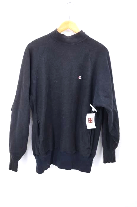 Champion(チャンピオン) USA製 刺繍タグ REVERSE WEAVE モックネック スウェット メンズ トップス