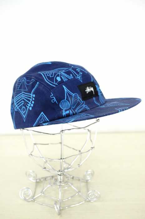 STUSSY （ステューシー） 総柄キャンプ メンズ 帽子