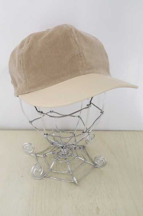 COMESANDGOES （カムズアンドゴーズ） VELVET CORDUROY CAP LEATHER VISOR メンズ 帽子
