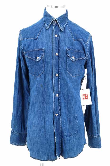 BLUE BLUE（ブルーブルー） デニムウエスタンシャツ メンズ トップス