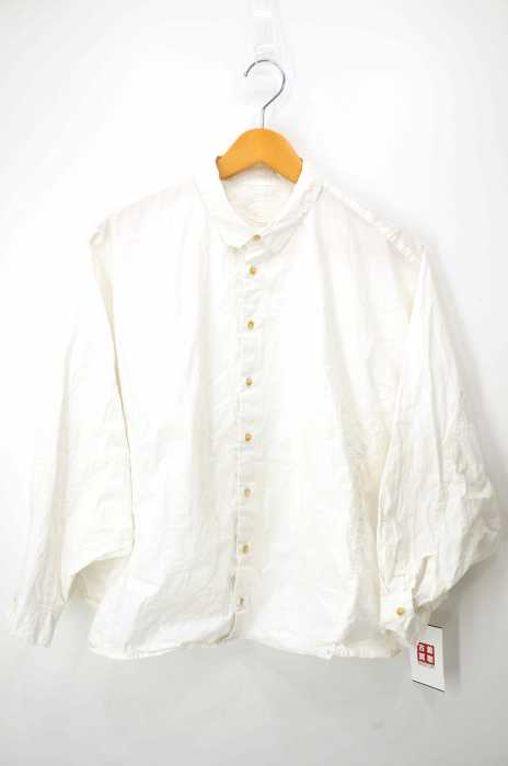 nest Robe （ネストローブ） コットンシルクバルーンシャツ レディース トップス
