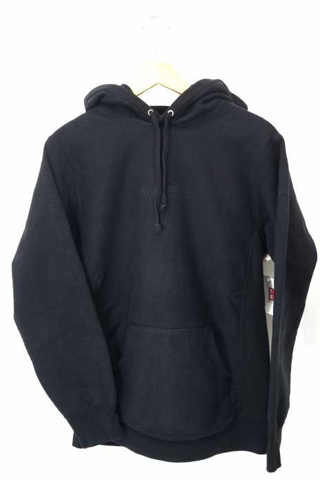Supreme （シュプリーム） Tonal Embroidered Hooded トーナルロゴ刺繍 プルオーバー パーカー メンズ トップス