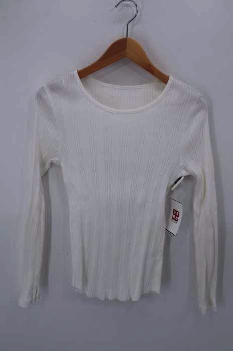 Ray BEAMS （レイビームス） 19SS リブ カラー ネックTシャツ レディース トップス