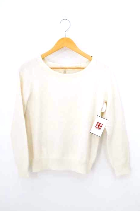 CROLLA（クローラ） アンゴラ混ボートネックニットトップ レディース トップス
