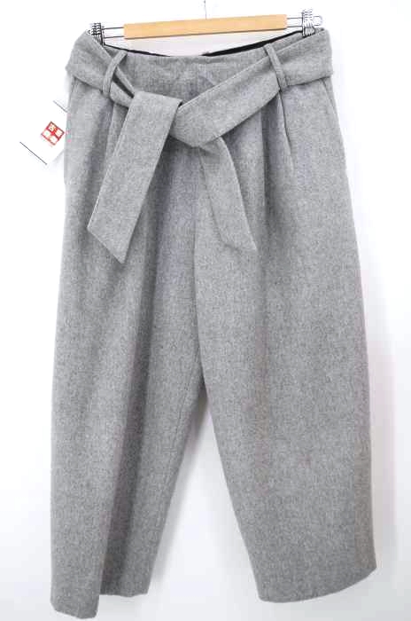 Demi-Luxe BEAMS（デミルクスビームス） リボンベルトウールパンツ レディース パンツ