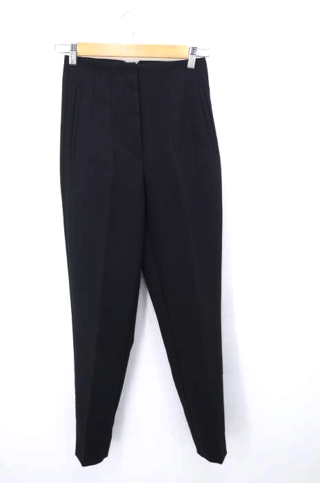 ZARA（ザラ） ハイウエスト センタープレススラックスパンツ  