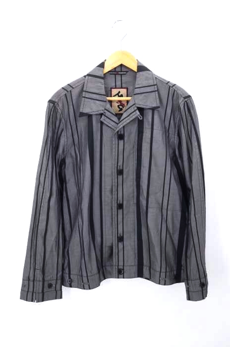 GAULTIER HOMME objet（ゴルチエオムオブジェ） ストライプシャツジャケット メンズ アウター